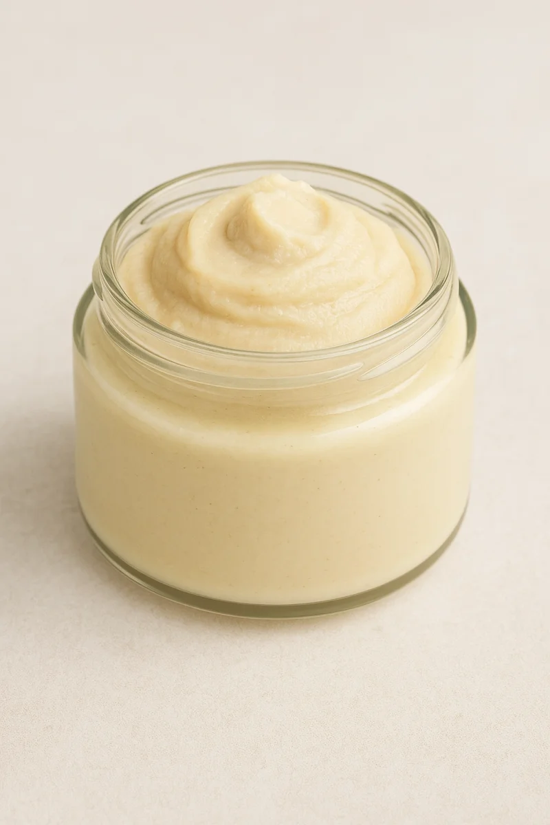 Witte misopasta (shiro miso), zachte Japanse gefermenteerde sojabonenpasta met rijst