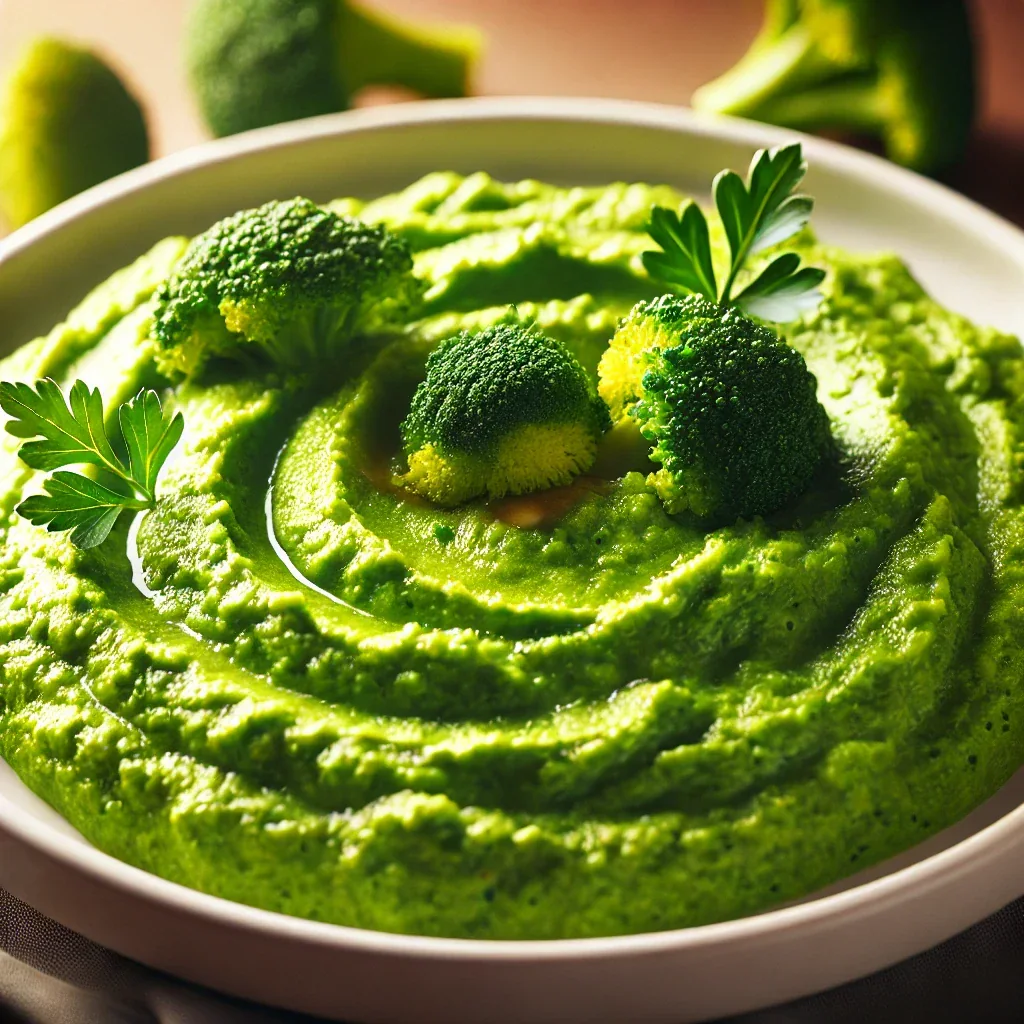 Broccoli purée