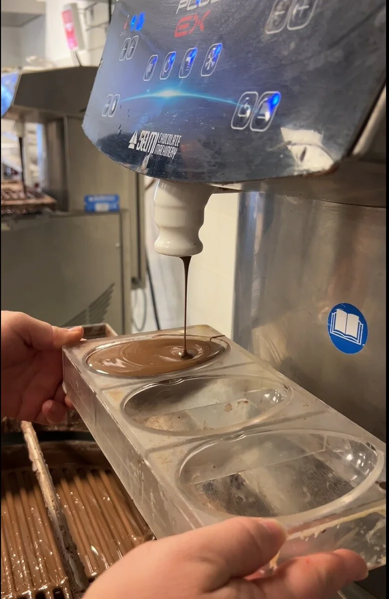Corps en chocolat