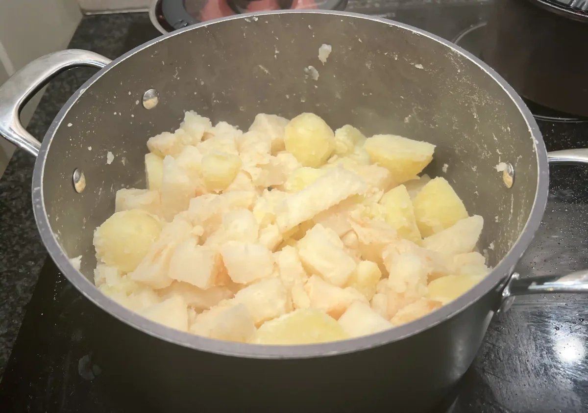 Celeriac puree