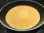Preparation photo for plain omelette, step 7