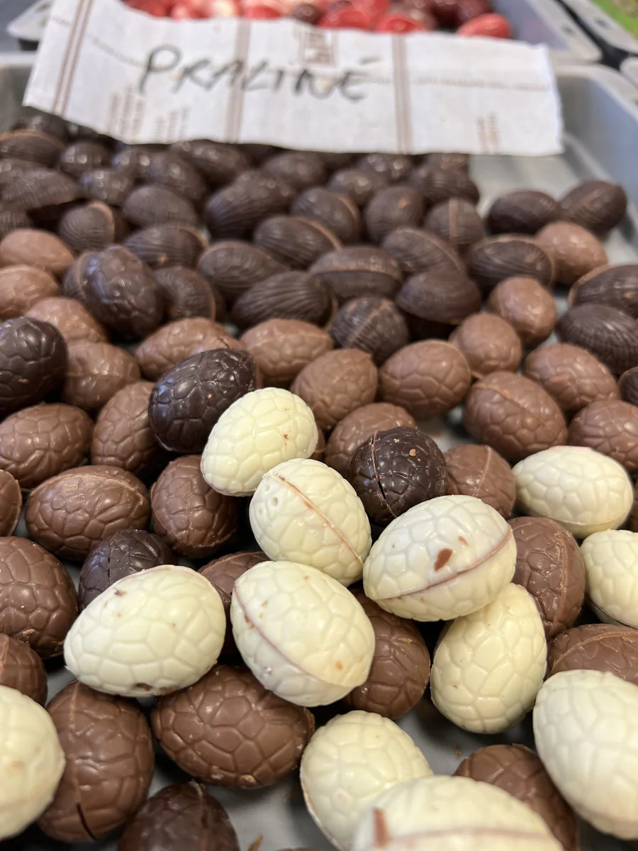 Paasietjes met Praliné