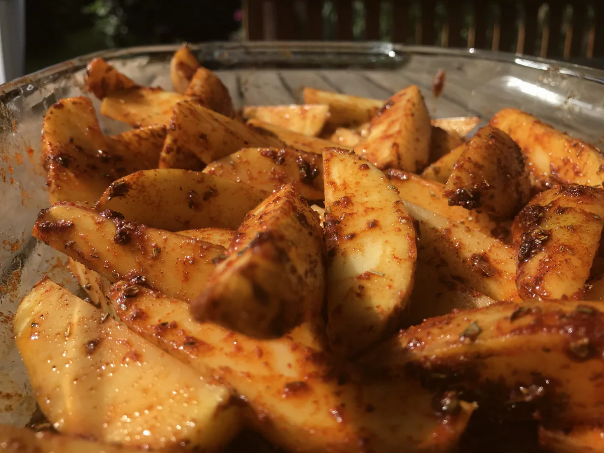 Roast potatoes