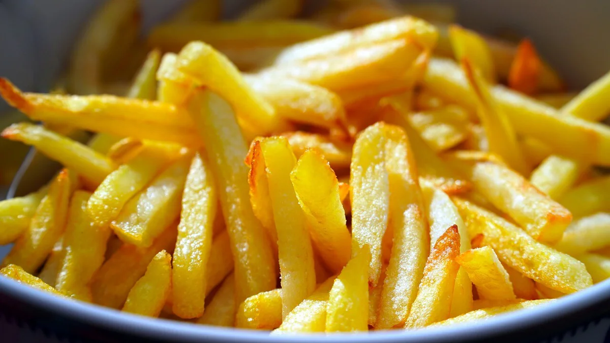 Frische Pommes frites