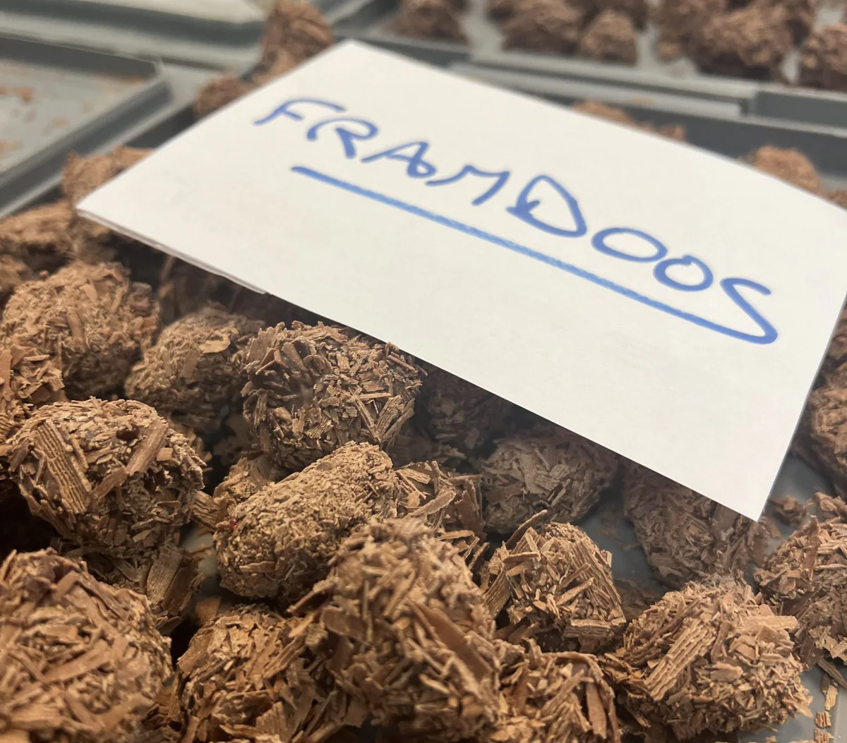 Vegan Raspberry Truffles