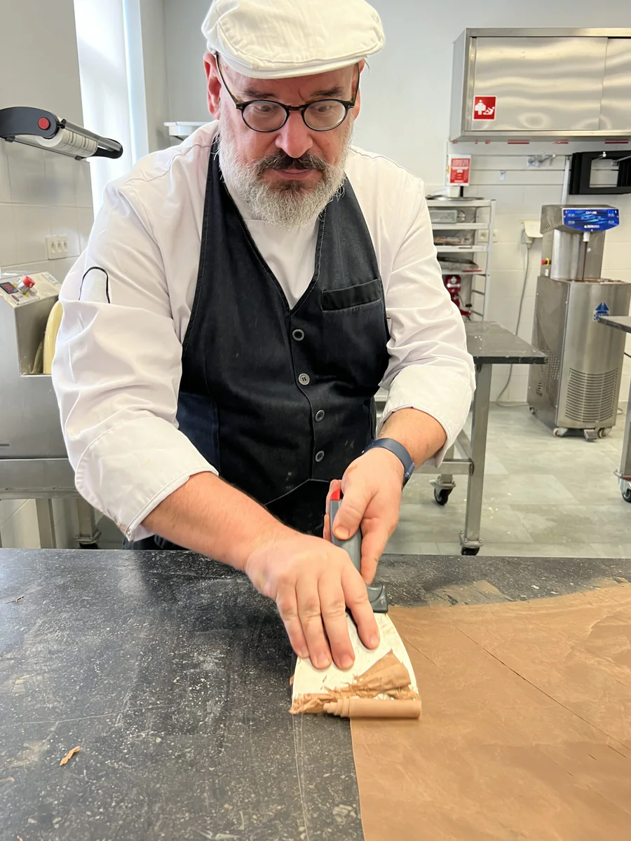 Jo Huys: Chocolatierkurs am CVO Gent