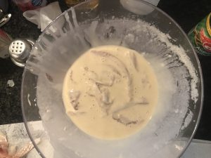 vis in tempura