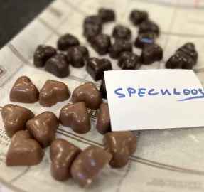 Pralines with speculoos