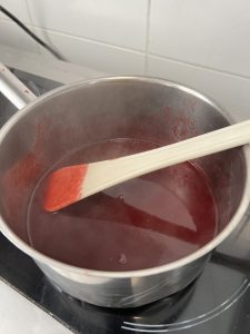 frambozen ganache