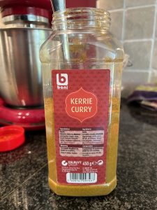 Curry of kerrie kruiden Boni