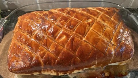 Beef Wellington - net uit de oven