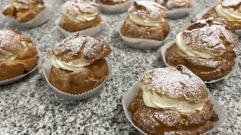 Choux Parisienne - op tafel