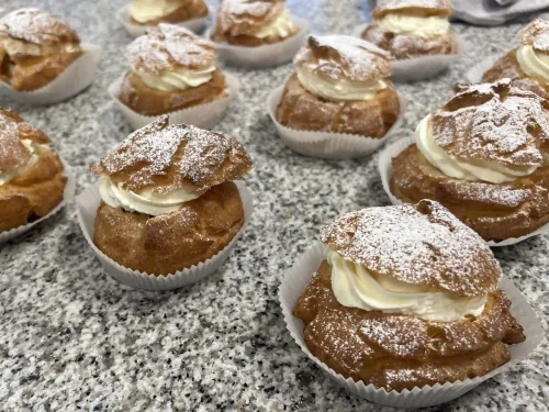 Choux Parisienne - op tafel