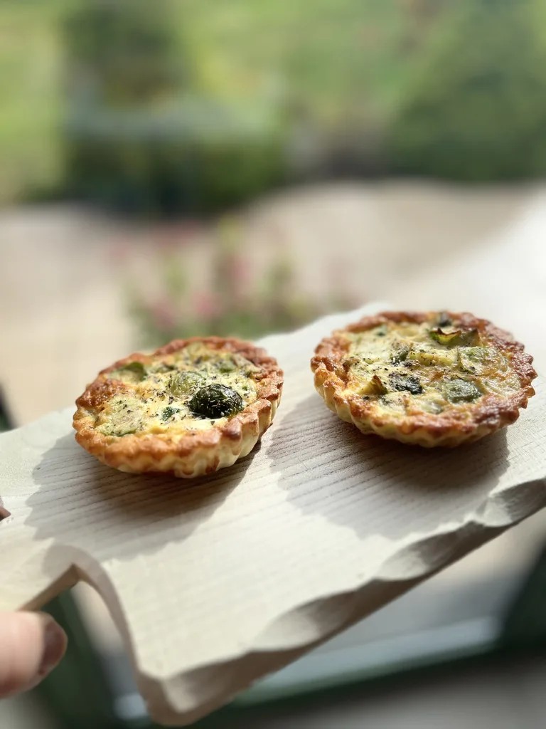 Quiche met spruitjes