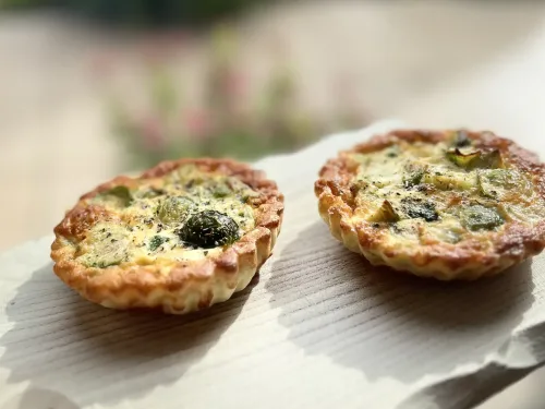 Quiche met spruitjes 1