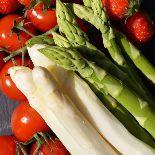 Asperges, groene en witte