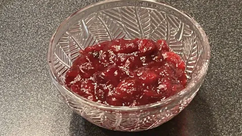 Veenbessencompote