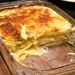 Gratin Dauphinois doormidden