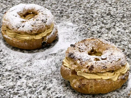 Paris-Brest - afgewerkt met rafti-snow