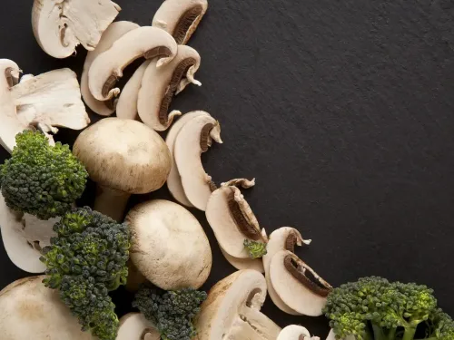 Broccoli met champignons