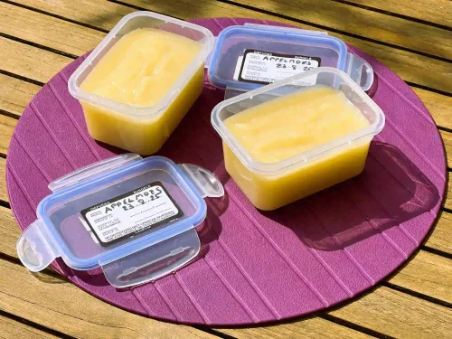 Appelmoes - klaar voor in de diepvries