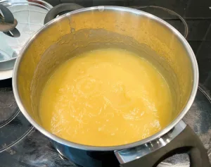 Appelmoes - na het mixen