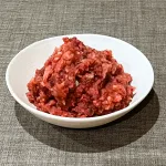 Rode bietenpuree - vooraanzicht