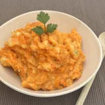 Wortelpuree - vooraanzicht