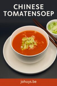 Chinese tomatensoep - Pinterest versie