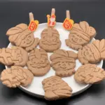 Speculooskoeken op een bordje